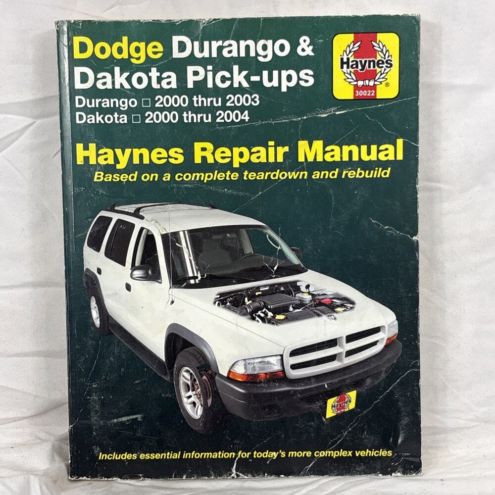 Haynes Dodge Durango and Dakota Pick-Ups Automotive Repair Manual